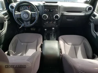 2013 Jeep Wrangler Sahara with VIN 1C4AJWBG3DL516842, listed as a Copart auction lot 49246065 with 129,594 mi miles and Salvage title. Bid and sale history available at DreamBid. Image 8.