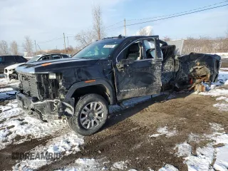 2020 GMC Sierra 2500HD Denali z VIN 1GT49REY9LF223116, wystawiony jako Copart lot #48405995 z przebiegiem Nie podano mil oraz Nie do naprawy • Non repairable. Historia ofert i sprzedaży dostępna na DreamBid. Obrazek 1.