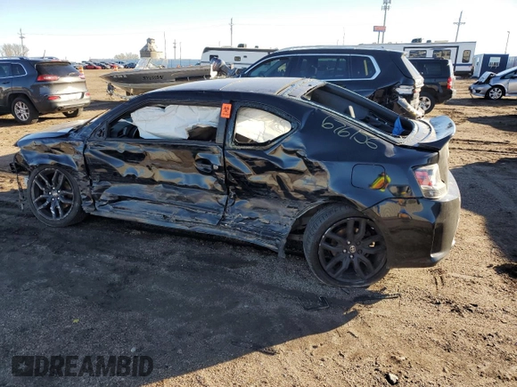 2014 Scion tC with VIN JTKJF5C79E3079580, listed as a Copart auction lot 78163654 with 0 mi miles and Salvage Title. Bid and sale history available at carsss.com. Image 2.