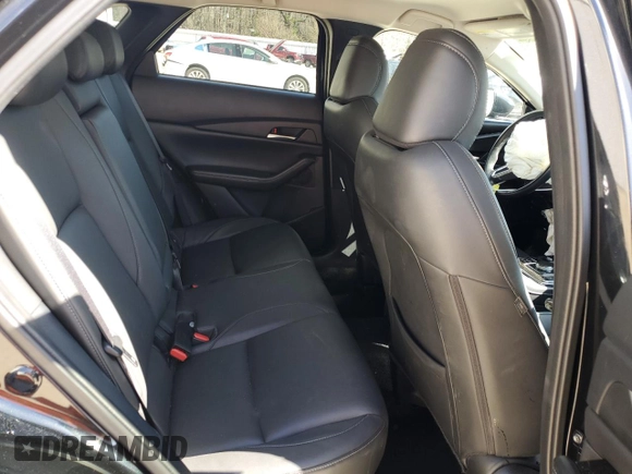 2023 Mazda CX-30 S Carbon Edition with VIN 3MVDMBCM4PM527285, listed as a Copart auction lot 47938225 with 29,650 mi miles and Salvage title. Bid and sale history available at DreamBid. Image 10.