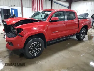 2022 Toyota Tacoma SR z VIN 3TYCZ5AN4NT070913, wystawiony jako Copart lot #57659475 z przebiegiem 47 515 mil mil oraz Szkoda całkowita • Salvage title. Historia ofert i sprzedaży dostępna na DreamBid. Obrazek 1.