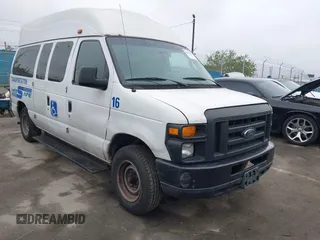 2009 Ford Econoline Cargo Commercial with VIN 1FTNE14W69DA00876, listed as a IAAI auction lot 41894062 with 400,622 mi miles and . Bid and sale history available at DreamBid. Image 1.