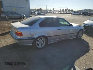 1997 BMW 3 Series 328is with VIN WBABG1329VET03924, listed as a Copart auction lot 41533225 with 96,208 mi miles and Salvage Title. Bid and sale history available at carsss.com. Image 3.