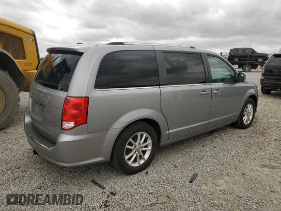 2019 Dodge Grand Caravan SXT with VIN 2C4RDGCG8KR512773, listed as a Copart auction lot 49854995 with 111,434 mi miles and Salvage Title. Bid and sale history available at DreamBid. Image 3.