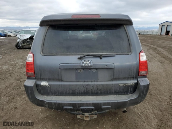 2006 Toyota 4Runner SR5 with VIN JTEBT14R768036093, listed as a Copart auction lot 47261375 with 138,624 mi miles and Clean Title. Bid and sale history available at carsss.com. Image 6.
