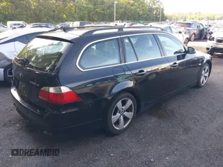 2007 BMW 5 Series 530xi with VIN WBANN73597CN04270, listed as a IAAI auction lot 42681539 with 185,507 mi miles and . Bid and sale history available at DreamBid. Image 4.