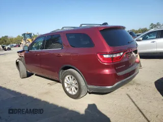 2019 Dodge Durango SXT Plus with VIN 1C4RDHAG3KC836330, listed as a Copart auction lot 44139605 with 49,588 mi miles and Salvage Title. Bid and sale history available at DreamBid. Image 2.