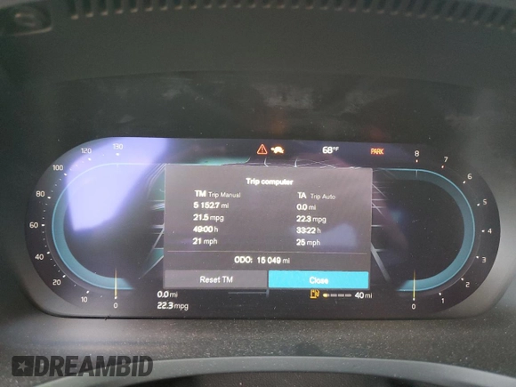 2024 Volvo S60 Core Dark Theme with VIN 7JRL12TK5RG319774, listed as a Copart auction lot 79581424 with 15,049 mi miles and Clean title. Bid and sale history available at DreamBid. Image 9.