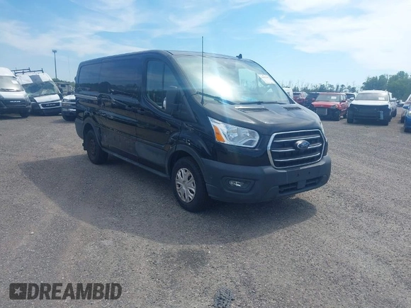 2020 Ford Transit Cargo with VIN 1FTYE1Y85LKA19947, listed as a IAAI auction lot 41917456 with 108,245 mi miles and . Bid and sale history available at DreamBid. Image 1.