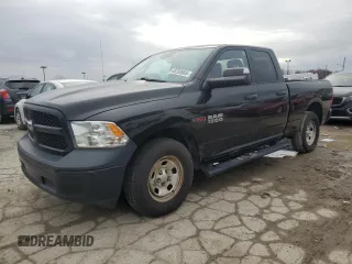 2018 Ram 1500 Tradesman z VIN 1C6RR7FM5JS228038, wystawiony jako Copart lot #48203865 z przebiegiem 212 288 mil mil oraz Czysty tytuł • Clean title. Historia ofert i sprzedaży dostępna na DreamBid. Obrazek 1.