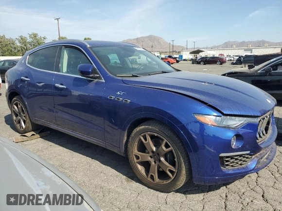 2022 Maserati Levante GT with VIN ZN661XUA0NX407235, listed as a Copart auction lot 60678025 with 16,498 mi miles and Clean title. Bid and sale history available at DreamBid. Image 4.