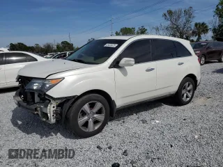 2012 Acura MDX Tech Pkg with VIN 2HNYD2H30CH519917, listed as a Copart auction lot 53428475 with 132,384 mi miles and Salvage Title. Bid and sale history available at carsss.com. Image 1.