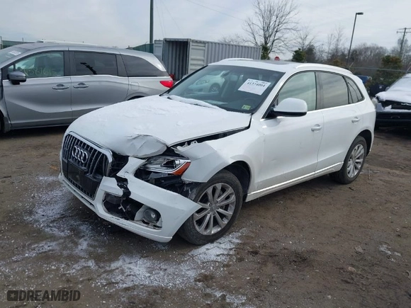 2016 Audi Q5 Premium with VIN WA1C2AFP1GA140297, listed as a IAAI auction lot 41374004 with 104,196 mi miles. Bid and sale history available at carsss.com. Image 2.