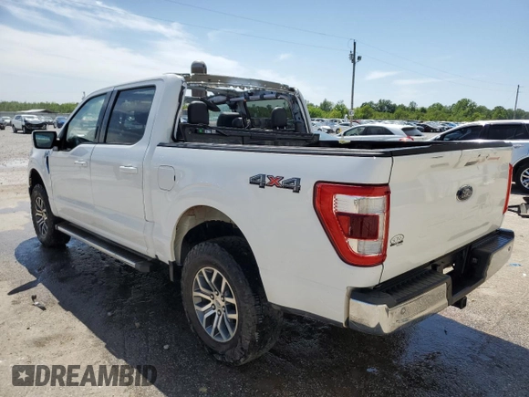 2021 Ford F-150 XL with VIN 1FTFW1E53MFB34474, listed as a Copart auction lot 51766635 with 65,671 mi miles and Salvage Title. Bid and sale history available at carsss.com. Image 2.