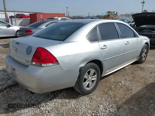 2012 Chevrolet Impala LS Fleet with VIN 2G1WF5E39C1155382, listed as a IAAI auction lot 41836701 with 148,878 mi miles and . Bid and sale history available at DreamBid. Image 4.