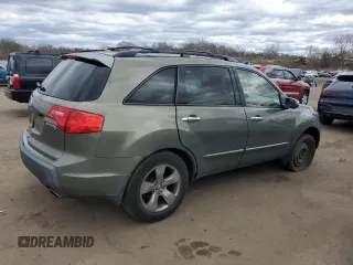 2007 Acura MDX Sport/Entertainment Pkg with VIN 2HNYD28857H515461, listed as a Copart auction lot 53240655 with 274,424 mi miles and Clean Title. Bid and sale history available at carsss.com. Image 3.
