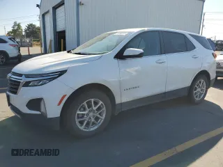 2023 Chevrolet Equinox LT with VIN 3GNAXTEG9PS166387, listed as a Copart auction lot 63601405 with 32,475 mi miles and Clean title. Bid and sale history available at DreamBid. Image 1.