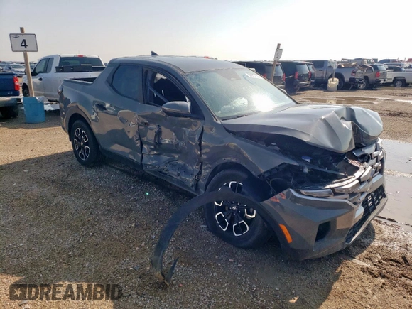 2023 Hyundai Santa Cruz SEL with VIN 5NTJBDAEXPH061824, listed as a Copart auction lot 59975255 with 56,492 mi miles and Salvage title. Bid and sale history available at DreamBid. Image 4.