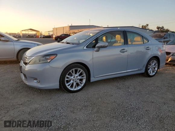 2010 Lexus HS 250h with VIN JTHBB1BA1A2013228, listed as a Copart auction lot 83495514 with 139,723 mi miles and Salvage Title. Bid and sale history available at DreamBid. Image 1.