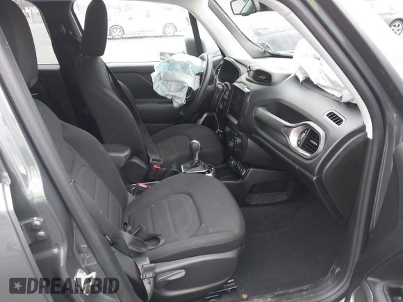 2022 Jeep Renegade Latitude with VIN ZACNJDB18NPN78989, listed as a IAAI auction lot 41636684 with 19,763 mi miles and . Bid and sale history available at DreamBid. Image 5.