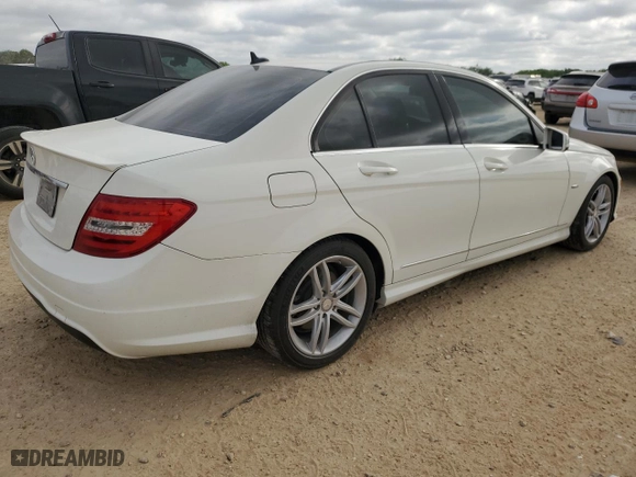 2012 Mercedes-Benz C-Class C 250 Sport with VIN WDDGF4HB7CR200292, listed as a Copart auction lot 53317285 with 163,981 mi miles and Clean Title. Bid and sale history available at carsss.com. Image 3.