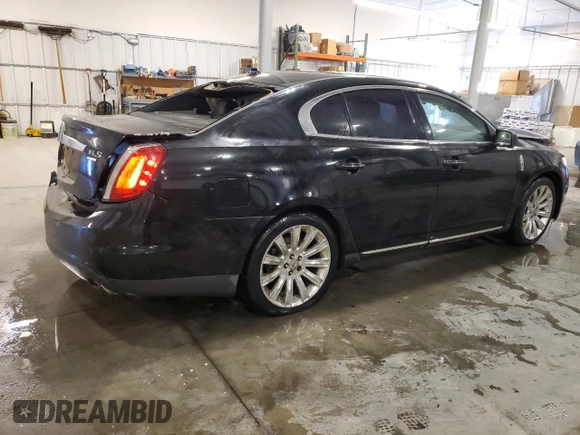2010 Lincoln MKS EcoBoost with VIN 1LNHL9FT4AG601626, listed as a Copart auction lot 45730095 with 169,603 mi miles and Salvage Title. Bid and sale history available at carsss.com. Image 3.