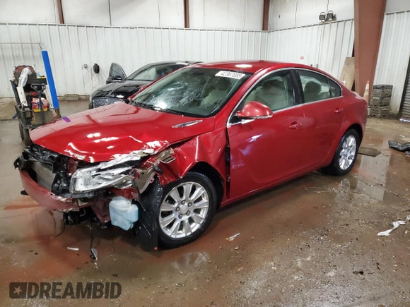 2013 Buick Regal with VIN 2G4GR5ER2D9248542, listed as a Copart auction lot 42367085 with 90,156 mi miles and Clean Title. Bid and sale history available at carsss.com. Image 1.