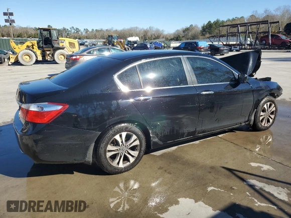 2014 Honda Accord Sedan LX with VIN 1HGCR2F34EA200222, listed as a Copart auction lot 87826485 with Not Provided miles and Salvage Title. Bid and sale history available at carsss.com. Image 3.