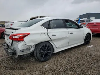 2018 Nissan Sentra S with VIN 3N1AB7AP3JY277514, listed as a Copart auction lot 48540765 with 124,143 mi miles and Salvage Title. Bid and sale history available at DreamBid. Image 3.