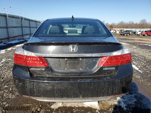 2014 Honda Accord Hybrid with VIN 1HGCR6F37EA001690, listed as a Copart auction lot 86417704 with 166,272 mi miles and Salvage Title. Bid and sale history available at carsss.com. Image 6.