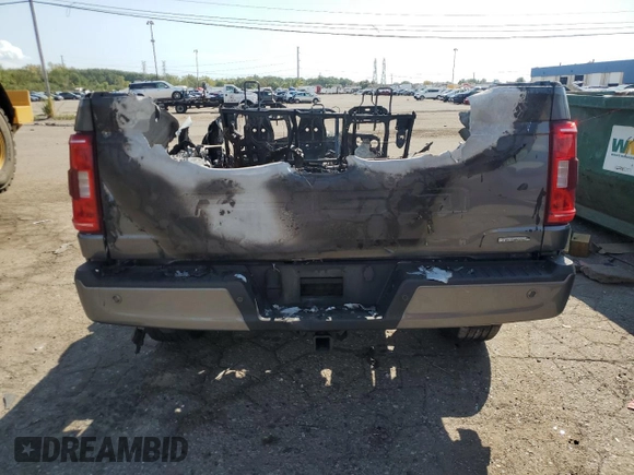 2023 Ford F-150 XL with VIN 1FTEW1EP8PFA21671, listed as a Copart auction lot 50507125 with 0 mi miles and Non Repairable. Bid and sale history available at carsss.com. Image 6.