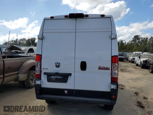 2019 Ram ProMaster Cargo with VIN 3C6TRVCG5KE500472, listed as a Copart auction lot 78035774 with Not Provided miles and Clean Title. Bid and sale history available at DreamBid. Image 6.