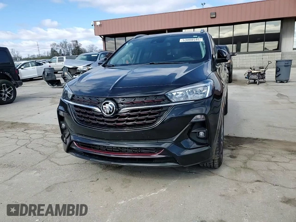 2022 Buick Encore GX Select with VIN KL4MMDSL3NB079853, listed as a Copart auction lot 53088545 with 34,135 mi miles and Salvage title. Bid and sale history available at DreamBid. Image 12.