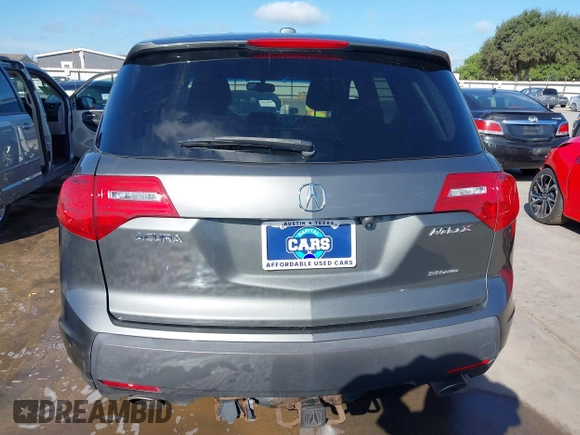 2008 Acura MDX Tech Pkg with VIN 2HNYD283X8H505823, listed as a IAAI auction lot 40110240 with 230,045 mi miles. Bid and sale history available at carsss.com. Image 16.