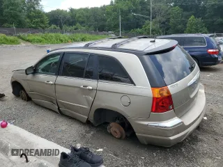 2008 Chrysler Pacifica with VIN 2A8GM78X68R658199, listed as a Copart auction lot 62689435 with 126,562 mi miles and Salvage title. Bid and sale history available at DreamBid. Image 2.