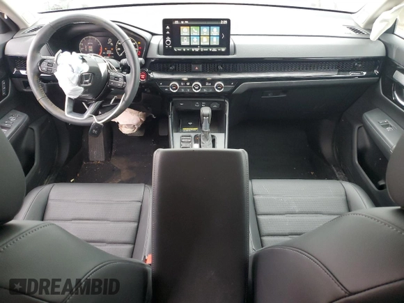 2025 Honda CR-V EX-L with VIN 7FARS4H75SE008095, listed as a Copart auction lot 42639555 with 9,309 mi miles and Salvage Title. Bid and sale history available at DreamBid. Image 8.