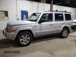 2007 Jeep Commander Limited with VIN 1J8HG58P37C623563, listed as a Copart auction lot 82100164 with 146,024 mi miles and Salvage Title. Bid and sale history available at carsss.com. Image 1.
