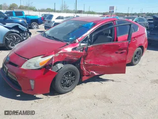 2013 Toyota Prius One with VIN JTDKN3DU5D1721858, listed as a IAAI auction lot 41783930 with 1 mi miles. Bid and sale history available at carsss.com. Image 17.