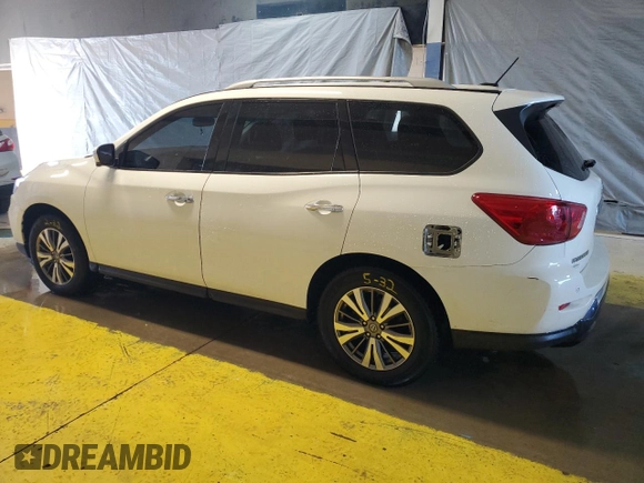 2018 Nissan Pathfinder SL with VIN 5N1DR2MN5JC615342, listed as a Copart auction lot 48950495 with 141,647 mi miles and Clean Title. Bid and sale history available at DreamBid. Image 2.