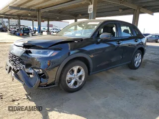 2024 Honda HR-V LX with VIN 3CZRZ1H39RM726641, listed as a Copart auction lot 48753595 with 12,982 mi miles and Salvage title. Bid and sale history available at DreamBid. Image 1.