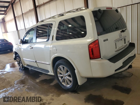 2009 Infiniti QX56 with VIN 5N3AA08C39N902046, listed as a Copart auction lot 50819105 with 0 mi miles and Salvage Title. Bid and sale history available at carsss.com. Image 2.