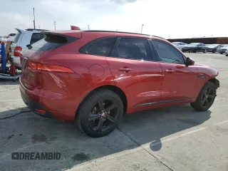 2019 Jaguar F-Pace 25t R-Sport with VIN SADCL2FX2KA606177, listed as a Copart auction lot 43308784 with 87,428 mi miles and . Bid and sale history available at DreamBid. Image 3.