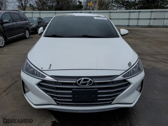 2020 Hyundai Elantra SEL with VIN 5NPD84LF0LH509269, listed as a Copart auction lot 51273225 with 132,257 mi miles and Salvage Title. Bid and sale history available at carsss.com. Image 5.