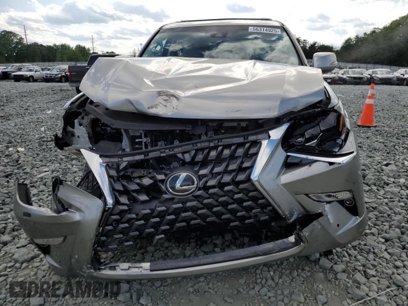 2023 Lexus GX 460 Premium with VIN JTJAM7BX3P5383132, listed as a Copart auction lot 57887005 with 18,198 mi miles and Salvage title. Bid and sale history available at DreamBid. Image 5.
