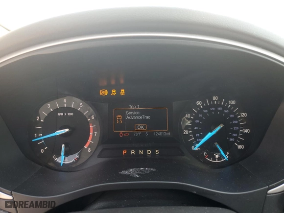 2014 Ford Fusion SE with VIN 3FA6P0H79ER251023, listed as a Copart auction lot 48751905 with 124,613 mi miles and Salvage Title. Bid and sale history available at carsss.com. Image 9.