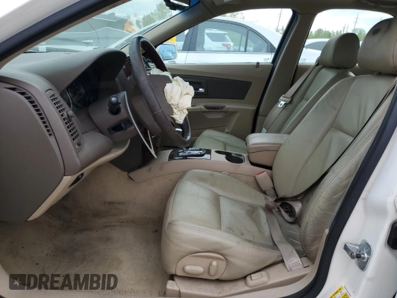 2007 Cadillac CTS with VIN 1G6DP577970107638, listed as a Copart auction lot 50127504 with 122,708 mi miles and Salvage Title. Bid and sale history available at carsss.com. Image 7.