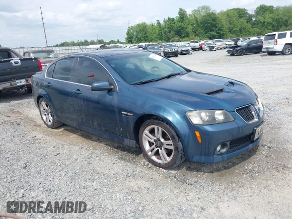 2009 Pontiac G8 with VIN 6G2ER57729L152974, listed as a IAAI auction lot 42083226 with 213,733 mi miles and . Bid and sale history available at DreamBid. Image 1.