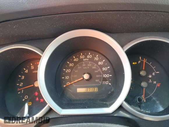 2007 Toyota 4Runner SR5 with VIN JTEBT14R670066332, listed as a Copart auction lot 72191854 with 187,131 mi miles and Non Repairable. Bid and sale history available at DreamBid. Image 9.