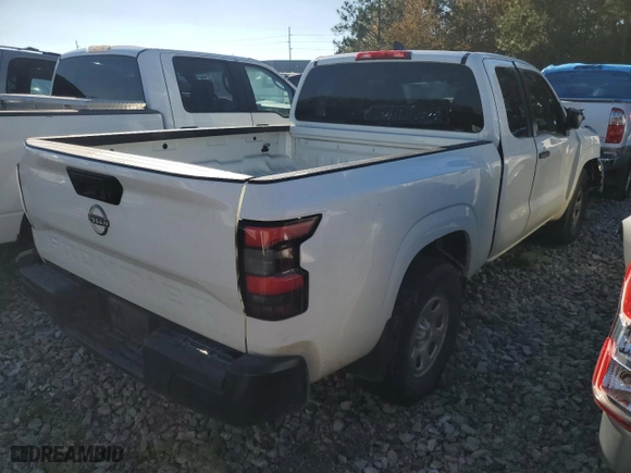 2022 Nissan Frontier S with VIN 1N6ED1CL3NN689562, listed as a Copart auction lot 82931834 with 90,507 mi miles and Salvage Title. Bid and sale history available at carsss.com. Image 3.