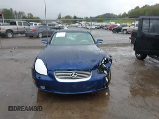 2002 Lexus SC 430 with VIN JTHFN48Y920019368, listed as a IAAI auction lot 37737625 with 155,987 mi miles and . Bid and sale history available at DreamBid. Image 13.